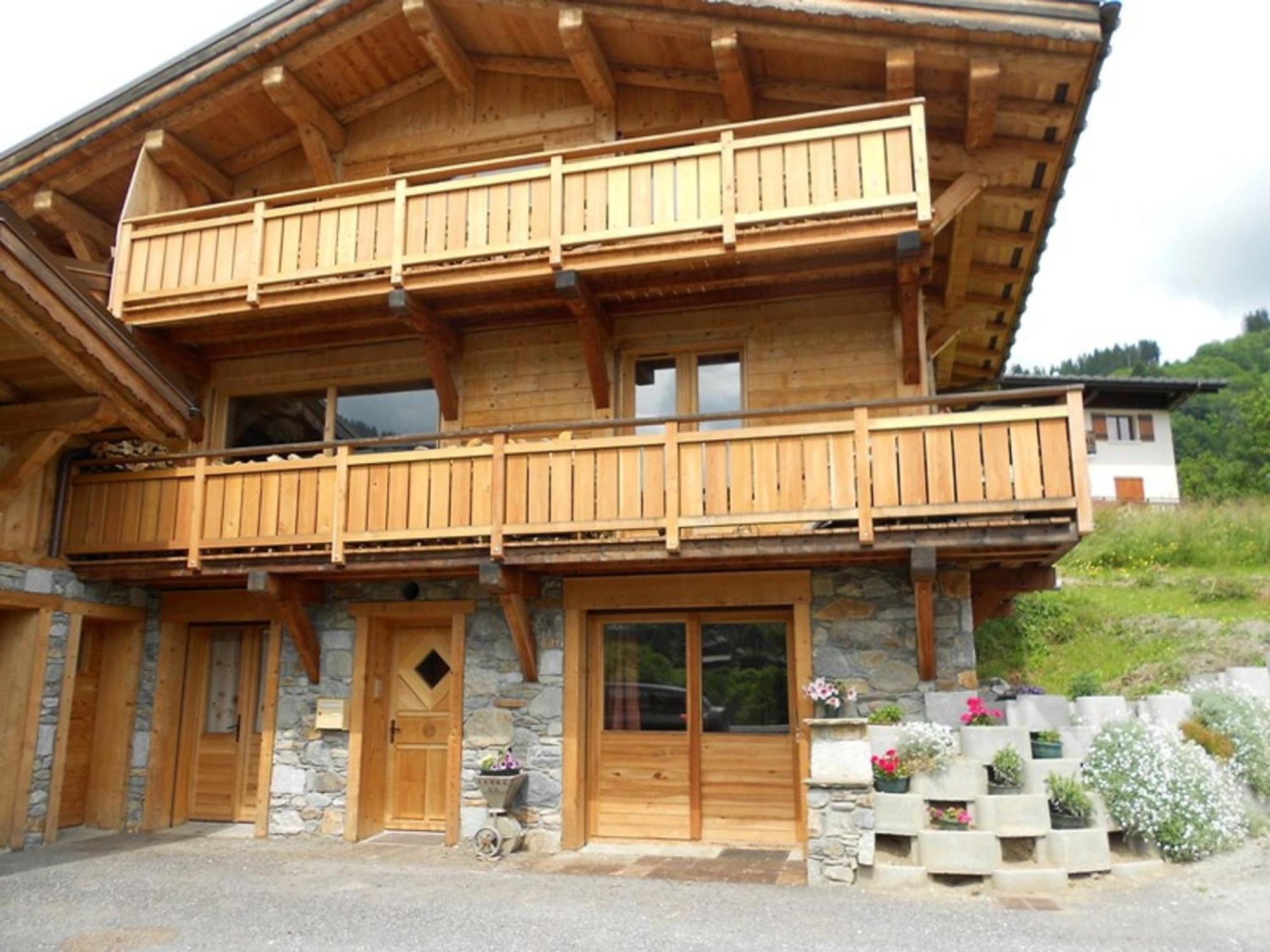 Appartement Les 4 Monts Megève Eksteriør billede